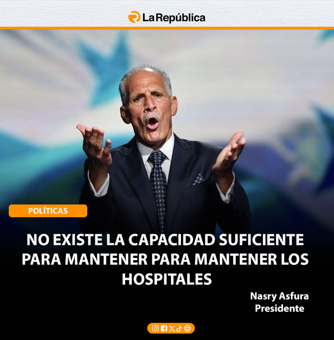 NO EXISTE LA CAPACIDAD SUFICIENTE PARA MANTENER PARA MANTENER LOS HOSPITALES - Cover Image